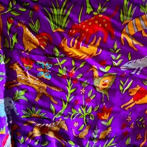 100% silk scarf from India